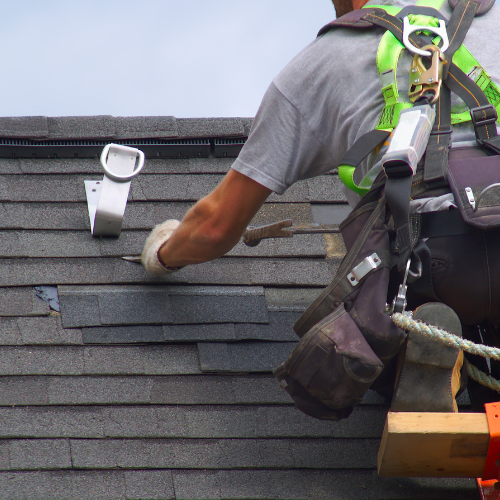 patch water leaks shingle roofs